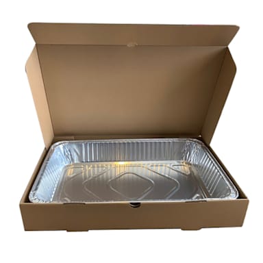 Darling Foodservice E Flute 11 x 13 x 3.25 Catering Box
