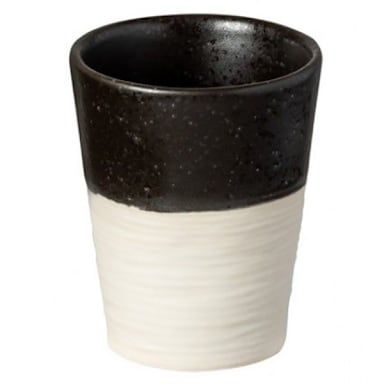 Costa Nova NRC111-LTB Notos Latitude Black 9 Ounce Cup - 6 / CS