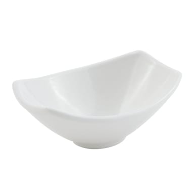 Bon Chef 2510PWHT Pearl White Aluminum 3 Ounce Gondola Bowl