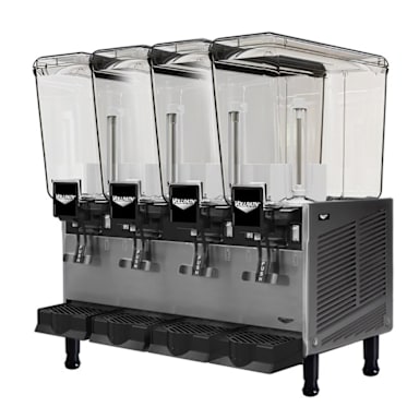 Vollrath VBBE4-37-S (4)5.28 Gallon Bowls/Stirring Paddle Bev Dispenser