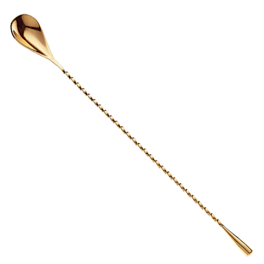 Mercer Culinary M37012GD Barfly Gold Plated S/S 11-13/16" Bar Spoon