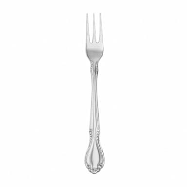 Walco Stainless 9115 Illustra 5-1/2" Cocktail Fork - Dozen