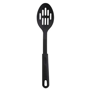 Winco NC-SL2 Black Nylon 12" Slotted Spoon