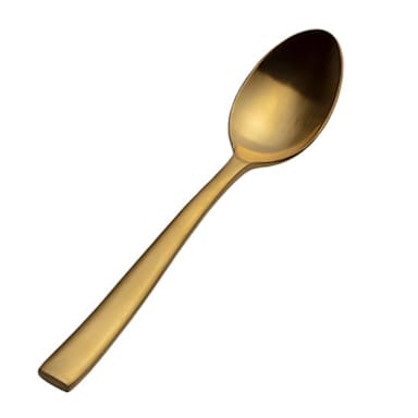Bon Chef S3000GM Manhattan Matte Gold 6-1/2" Teaspoon - Dozen