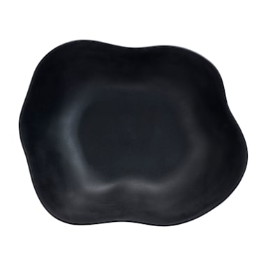 Delfin 7000DD014 Marisol Black Buffet 12 Quart Salad Bowl - 4 / CS