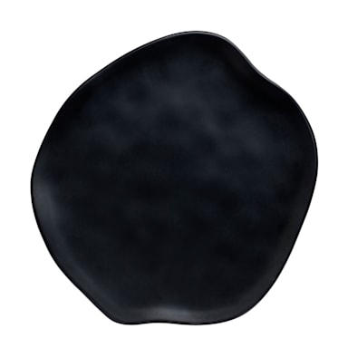 Delfin 7000DD007 Marisol Black Buffet 14" Cheese Platter - 6 / CS