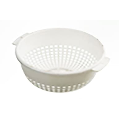 Parade Plastics W1301260 White 10-7/8" Colander
