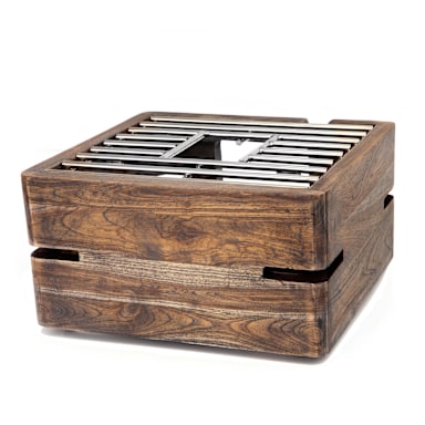 D.W Haber DWFB116WDAG Fusion Ash Gray 11" x 11" x 6" Buffet Riser