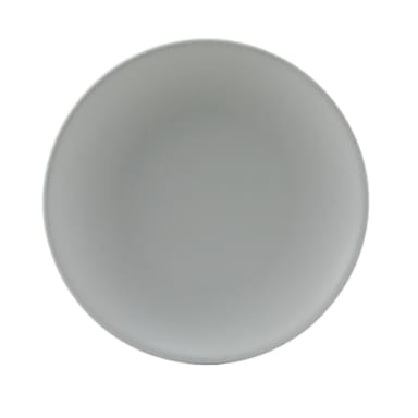 Tuxton VGA-071 Zion Matte Gray 7-1/8" Plate