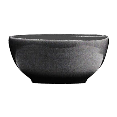 Hall China HL300360AFCA Black Foundry 2 Oz. Colonial Ramekin