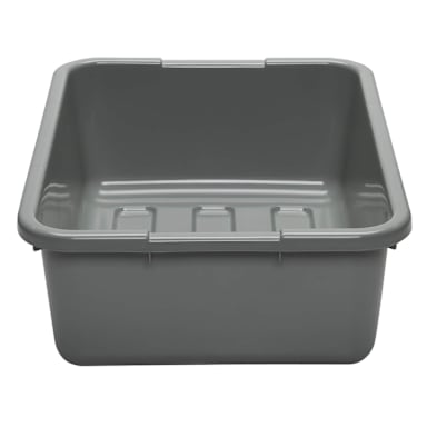 Cambro 21157CBP180 21157CBP-180 Gray 20.2" x 15.2" x 6.9" Poly Bus Box
