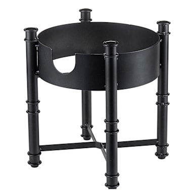 TableCraft 10262 Black Powder Coat Base for 10090 Beverage Dispenser