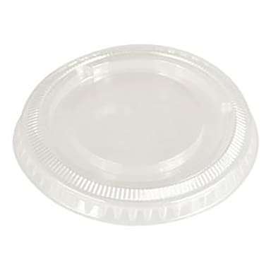 AmerCare PCLT2 Clear PET Lid for 1.5/2/2.5 Oz. Portion Cup - 2500 / CS