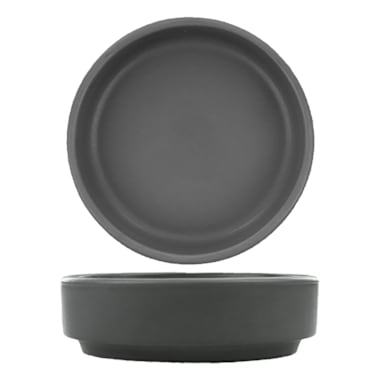 Int'l Tableware TN-4-MG Torino Matte Gray 2 Ounce Sauce Dish