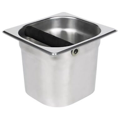 Winco SCD-5 S/S 7" x 6"5-7/8" Coffee Knock Box