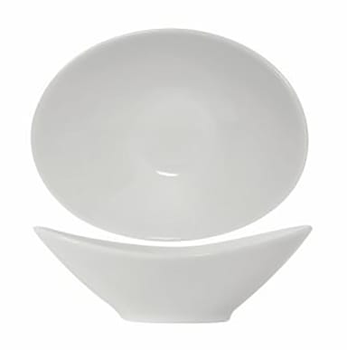 Tuxton GLP-401 Linx White 8 Ounce Capistrano Bowl