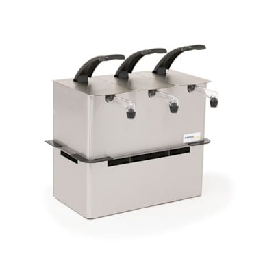 Nemco 10968 Triple Drop-In Condiment Dispenser for Pouch