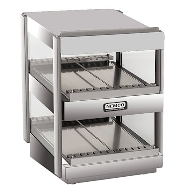 Nemco 6480-18 S/S 18" Horizontal Heated Shelf Merchandiser