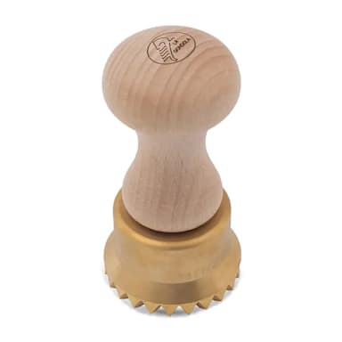 J.B. Prince UA183 Brass La Gondola 50mm Pasta Stamp