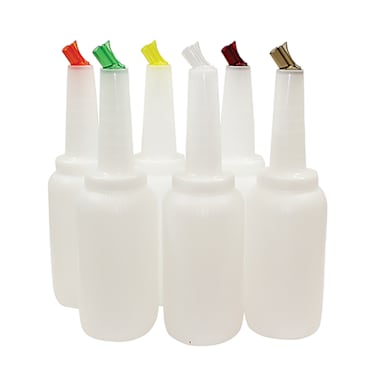TableCraft 8064A Assorted .5 Gal Complete Pourmaster - 6 / PK