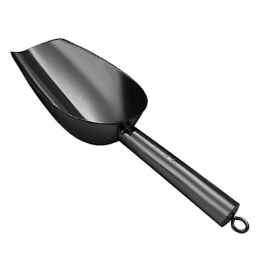 BarProducts.Com ISCOOP-GM Gun Metal Plated Ice Scoop