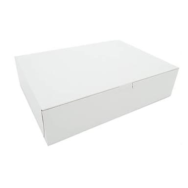 Southern Champion Tray 0983 White 12" x 9" x 3" Bakery Box