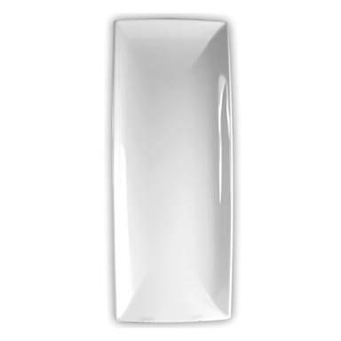 Thunder Group 49208WT White 20" x 8" Melamine Tray - Dozen