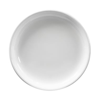 EGS B65R-W Santorini 6-1/2" White Coupe Plate - 6 / CS