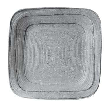 EGS D11PLST-GSD Della Terra Granite Stone 11" Square Plate - 6 / CS