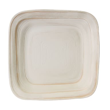 EGS D7PLST-OWD Della Terra Off White 7" Square Plate - 6 / CS