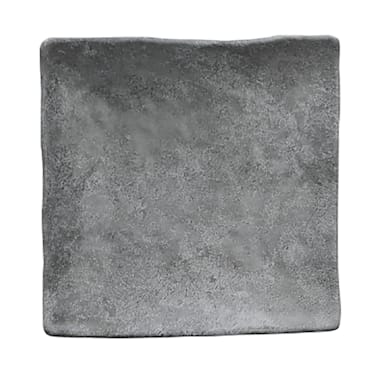 Elite Global Solutions D812SQ-CO Basalt Coal 8" Square Plate - 6 / CS
