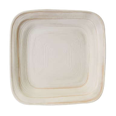 EGS D9PLST-OWD Della Terra Off White 9" Square Plate - 6 / CS