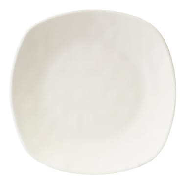 EGS RT8SQ-OW Tenaya Off White 8" Square Plate - 6 / CS