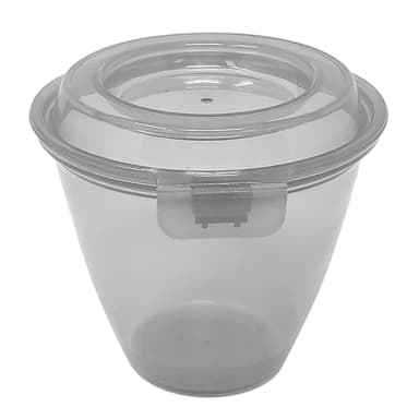 G.E.T. EC-20-CL Eco-Takeouts Clear 6 Ounce Container - Dozen