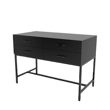 DisplayDispensary.com DDKIT2B Matte Black Cannabis Storage Cabinet