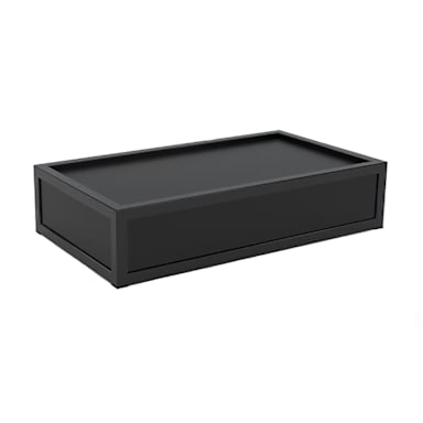 DisplayDispensary.com DDBRMBLK Medium Brandable Riser with Inset Top