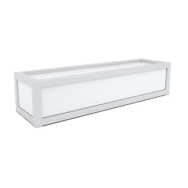 DisplayDispensary.com DDBRSWHT Small Brandable Riser with Inset Top