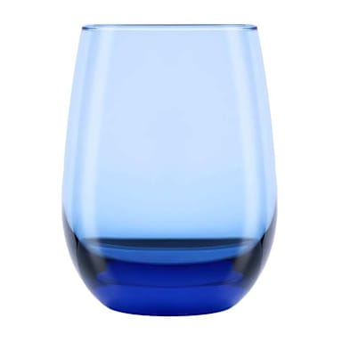 Libbey 231L Tidal Blue 15-1/4 Ounce Stemless Wine Glass