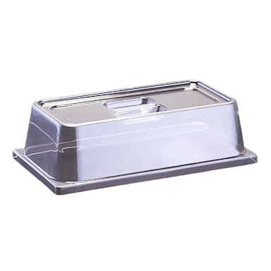 Steelite 6470ML12 Creations 13" x 7" x 3-1/2" Platter Cover - 3 / CS