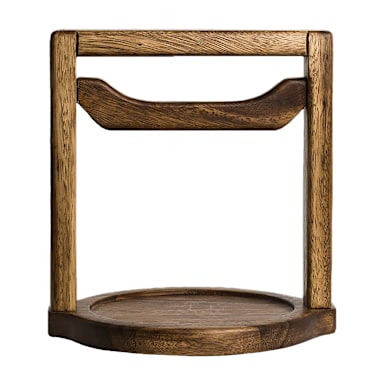 Steelite 6525T196 Wood 8-1/4 x 7-1/4 x 8-3/4" Rantang Carrier - 2 / CS