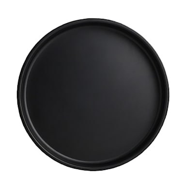 Steelite 7181TM501 Creations Black Stacking 6-1/4" Plate - 6 / CS