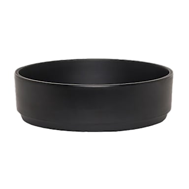 Steelite 7181TM500 Creations Black 20 Ounce Bowl - 6 / CS