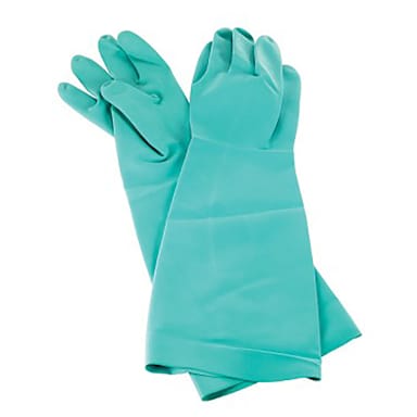 San Jamar 19NU-S Small Nitrile 19" Pot & Sink Glove - Pair