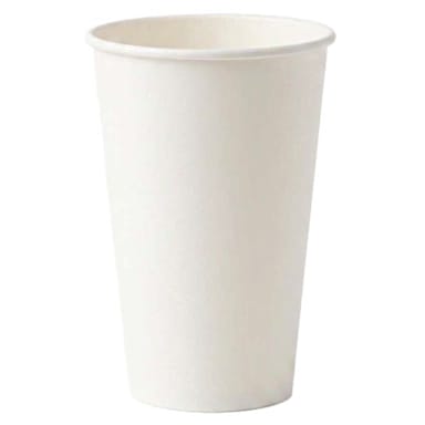 Darling Foodservice White 16 Ounce Paper Cold Cup - 1000 / CS