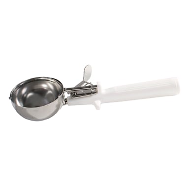 Winco ICOP-6 White #6 5-1/3 Ounce One-Piece Disher