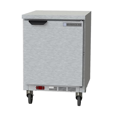 Beverage-Air WTF24AHC-FLT 4.9 Cu Ft One-Section Worktop Freezer