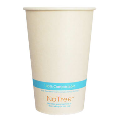 World Centric CU-SU-16C Bamboo Paper 16 Ounce Cold Cup - 1000 / CS