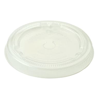 World Centric CUL-CS-12F Clear Lid for 12-22 Oz Paper Cups - 1000 / CS