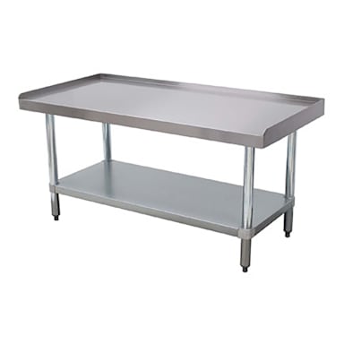 Advance Tabco EG-LG-242-X 24" x 24" x 25" Equipment Stand with S/S Top