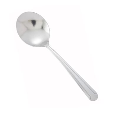 Winco 0081-04 Dominion 6" Bouillon Spoon